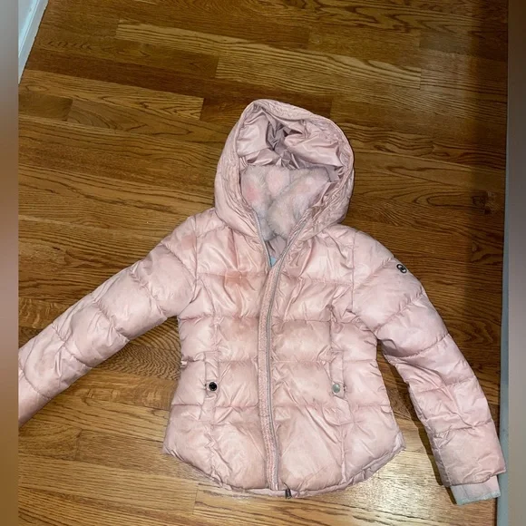 Pink Puffer Jacket Pink Michael Kors Coat MICHAEL Michael Kors